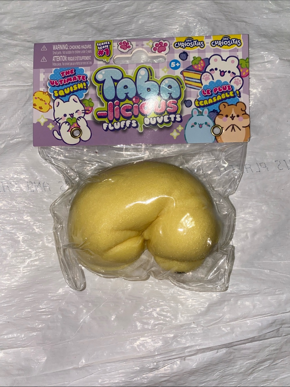 Taba squishy- yellow dog